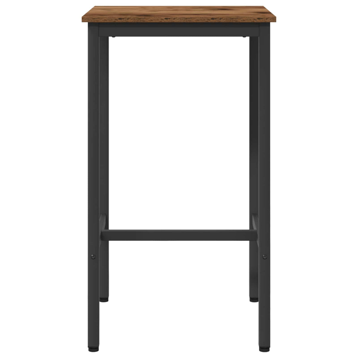 Bar Table 52 x 52 x 90 cm Engineered Wood Old Wood Rectangular