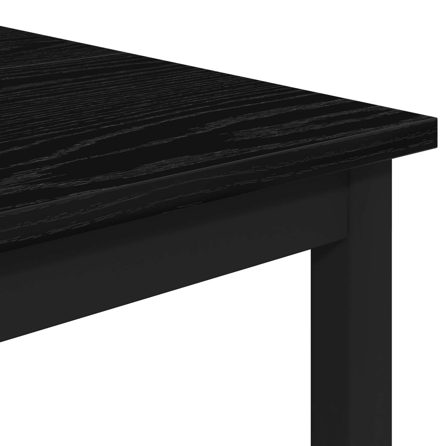 Bar Stool Black Oak 40 x 32 x 64 cm Engineered Wood