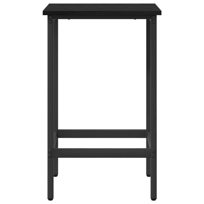 Bar Stool Black Oak 40 x 32 x 64 cm Engineered Wood