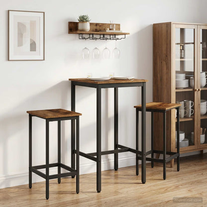 Bar Stool 2 pcs Old Wood 40 x 32 x 64 cm Engineered Wood