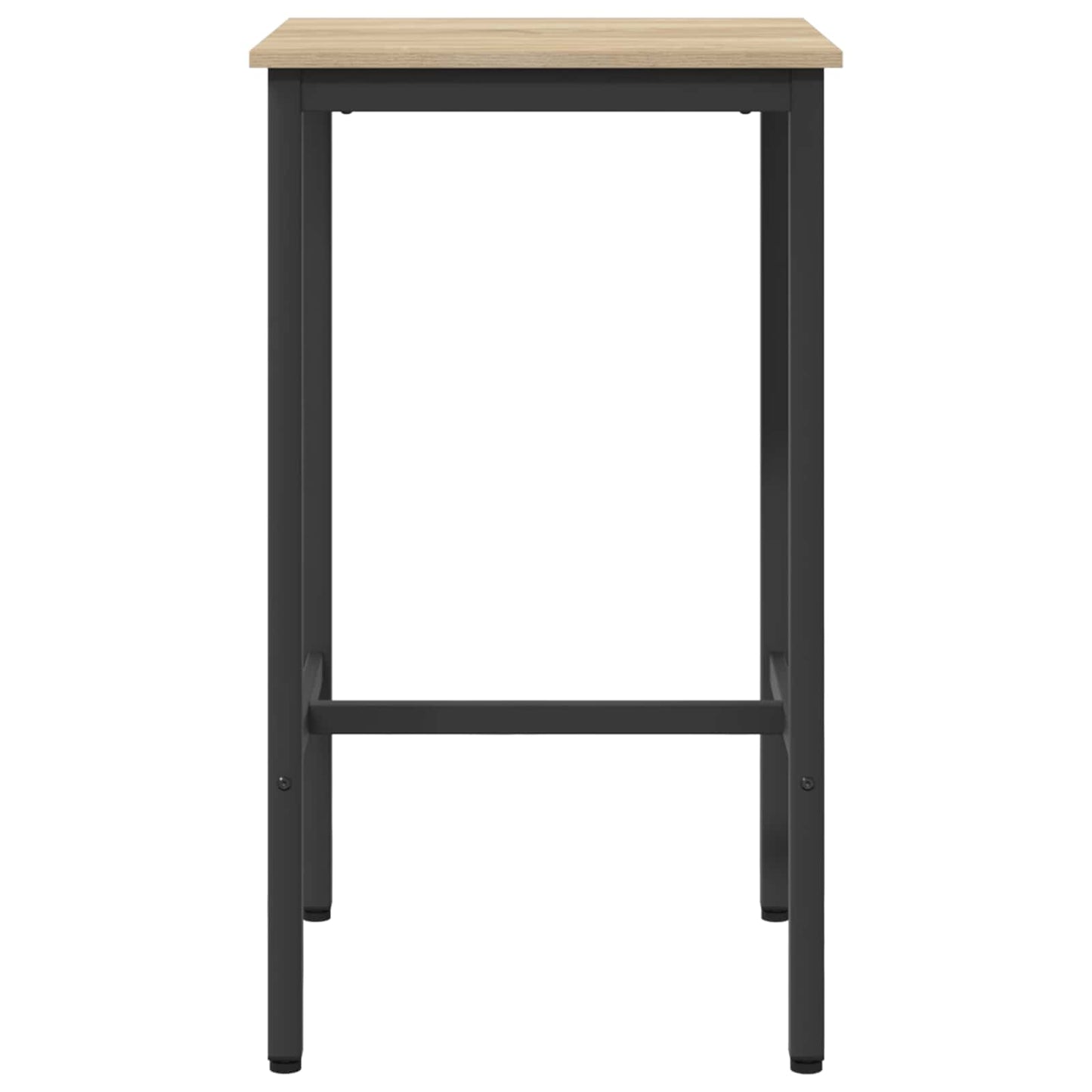 Bar Table 52 x 52 x 110 cm Engineered Wood Sonoma Oak