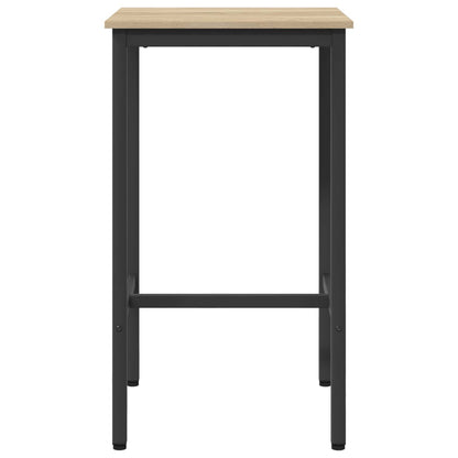 Bar Table 52 x 52 x 110 cm Engineered Wood Sonoma Oak
