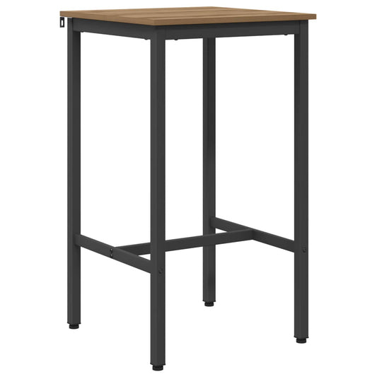 Bar Table 52 x 52 x 110 cm Engineered Wood Artisan Oak