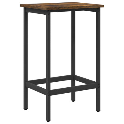 Bar Stool Smoked Oak 40 x 32 x 74 cm Engineered Wood
