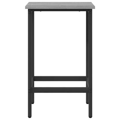 Bar Stool Grey Sonoma 40 x 32 x 74 cm Engineered Wood