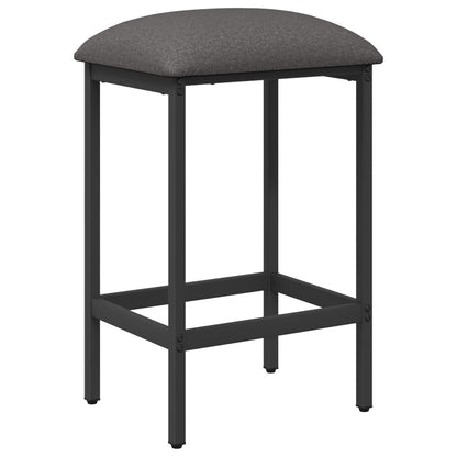 Bar Stool 2 pcs Light Grey 40 x 32 x 64 cm Engineered Wood