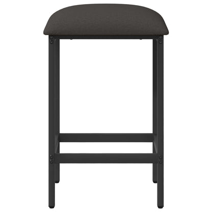 Bar Stool 2 pcs Dark Grey 40 x 32 x 64 cm Engineered Wood