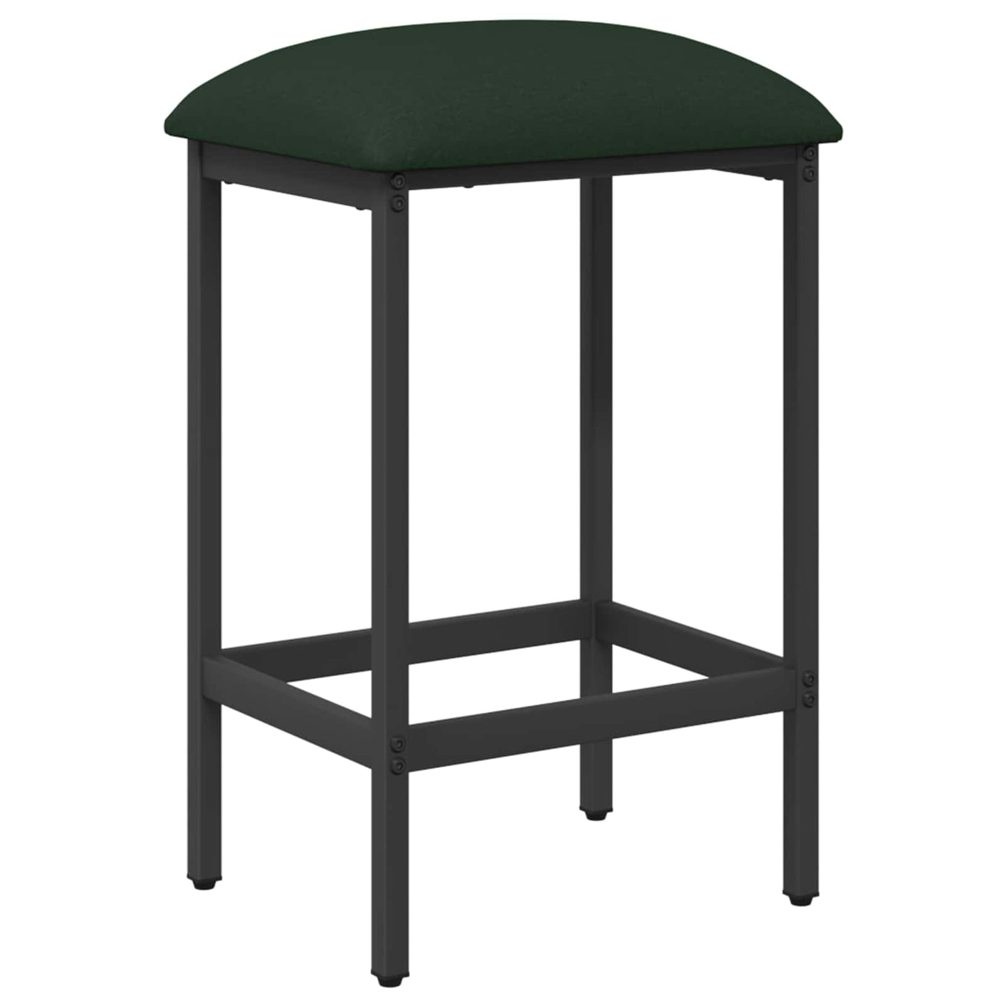 Bar Stool Dark Green 40 x 32 x 74 cm Engineered Wood