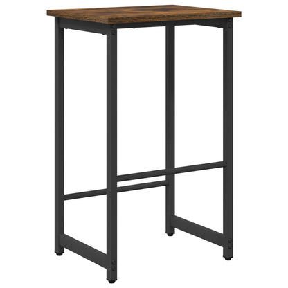 Bar Stool Smoked Oak 40 x 32 x 64 cm Engineered Wood