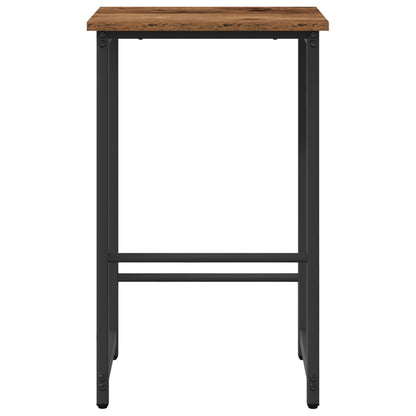 Bar Stool Old Wood 40 x 32 x 64 cm Engineered Wood