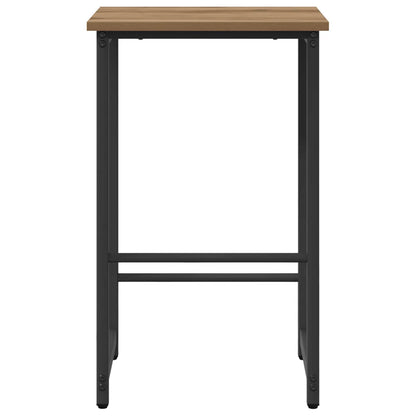 Bar Stool 2 pcs Artisan Oak 40 x 32 x 64 cm Engineered Wood