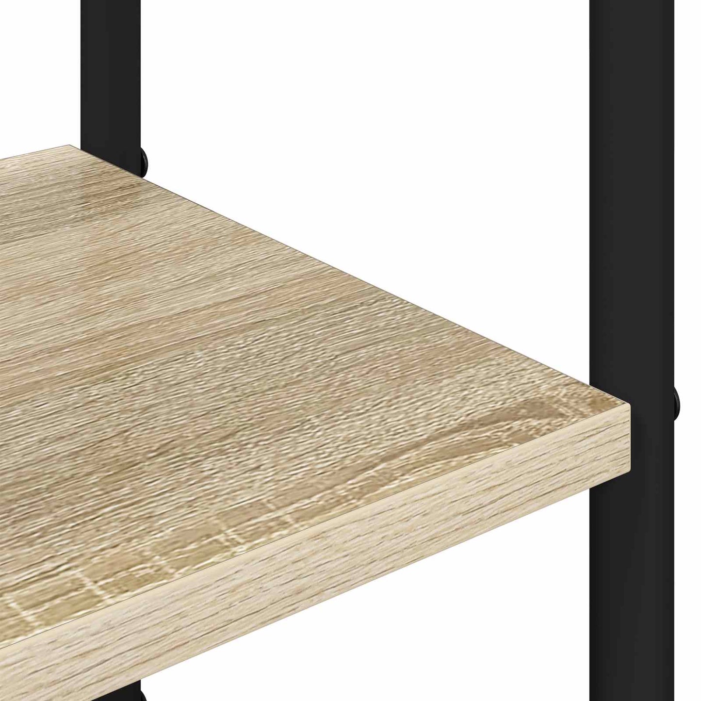Coat Stand with Shoes Bench Sonoma Oak 120.5 x 34 x 190 cm