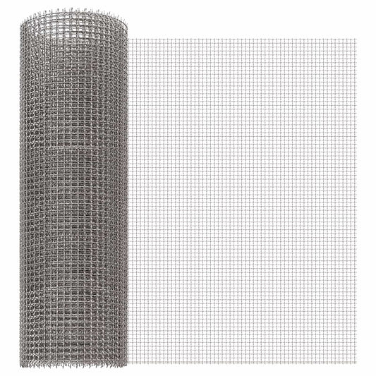 Mesh Screen 40 x 200 cm 3 Mesh Stainless Steel 201 Silver