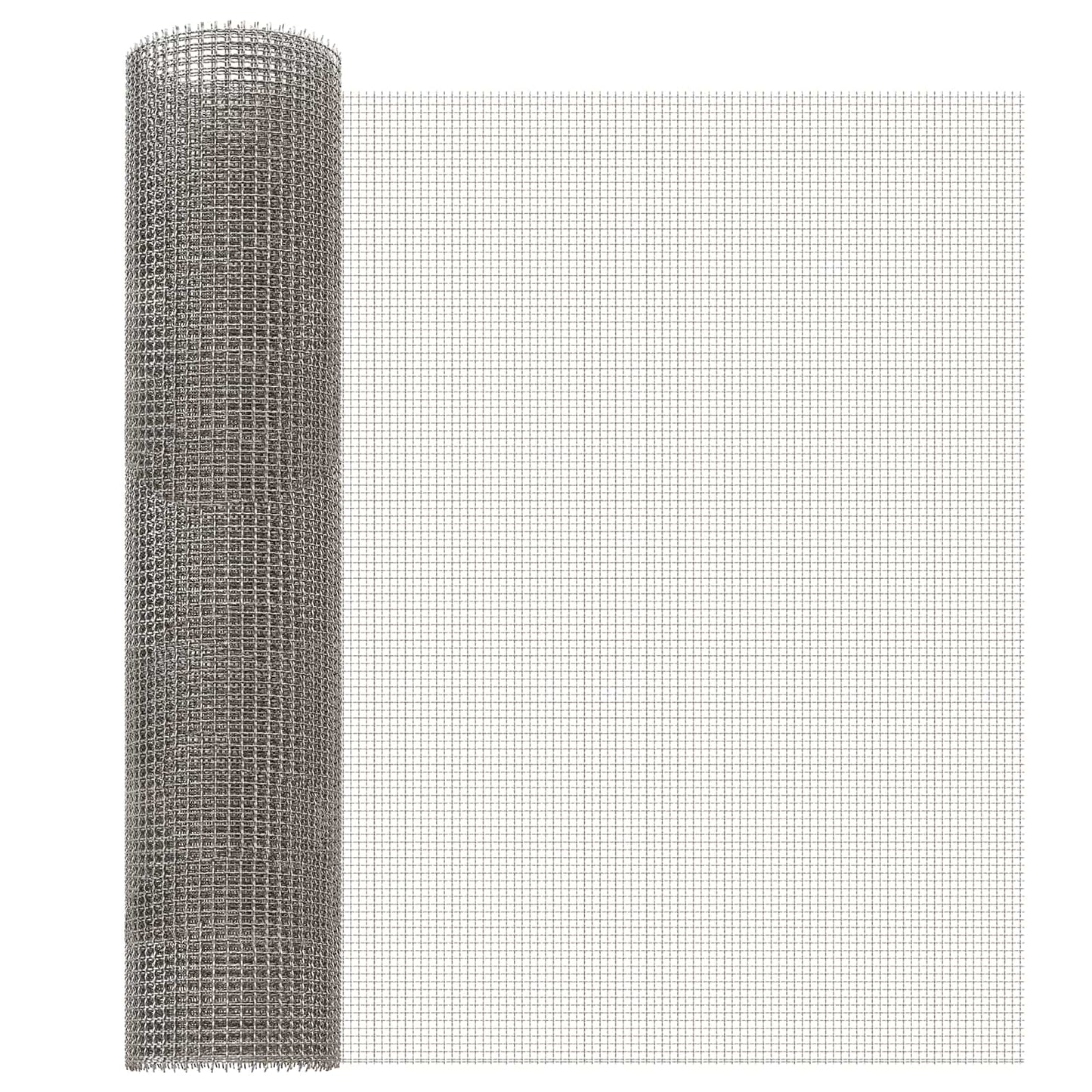 Mesh Screen 60 x 500 cm 3 Mesh Stainless Steel 201 Silver