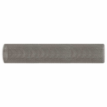 Mesh Screen 60 x 500 cm 3 Mesh Stainless Steel 201 Silver