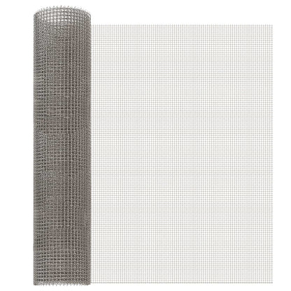 Mesh Screen 60 x 1000 cm 3 Mesh Stainless Steel 201 Silver