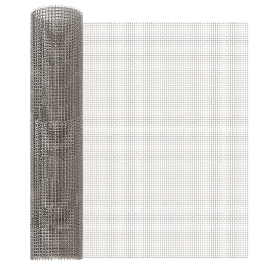 Mesh Screen 60 x 1000 cm 3 Mesh Stainless Steel 201 Silver