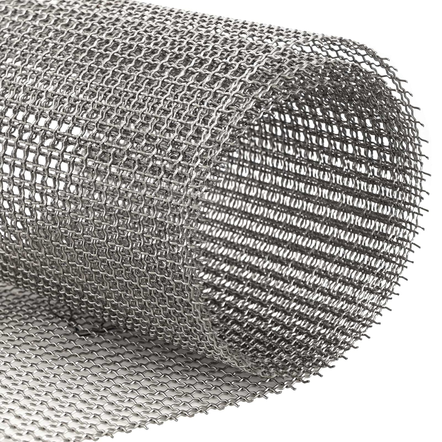 Mesh Screen 100 x 500 cm 3 Mesh Stainless Steel 201 Silver