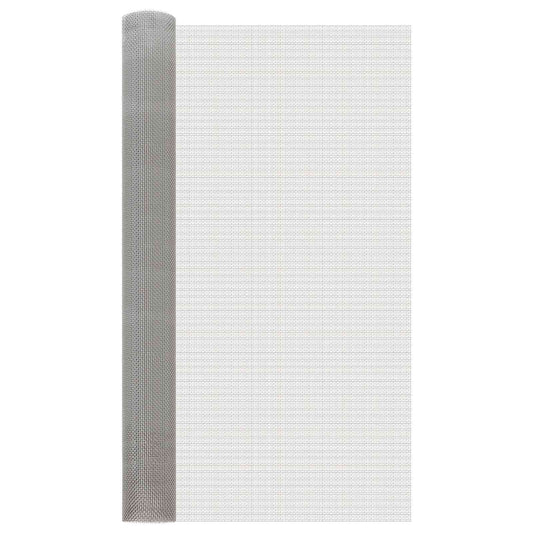 Mesh Screen 100 x 500 cm 6 Mesh Stainless Steel 201 Silver
