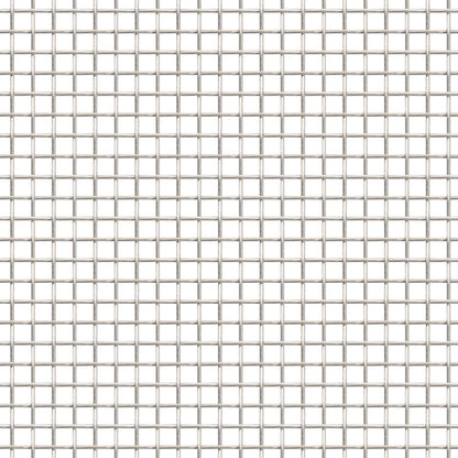 Mesh Screen 100 x 1000 cm 6 Mesh Stainless Steel 201 Silver