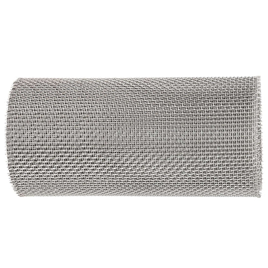 Mesh Screen 20 x 200 cm 8 Mesh Stainless Steel 201 Silver