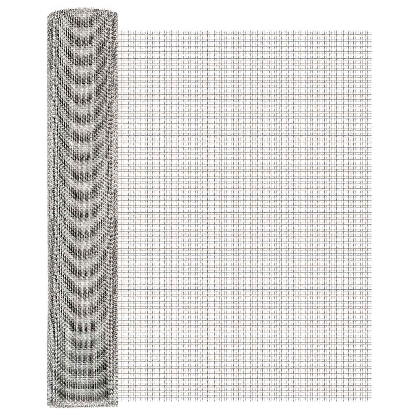 Mesh Screen 60 x 500 cm 8 Mesh Stainless Steel 201 Silver