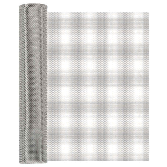 Mesh Screen 60 x 500 cm 8 Mesh Stainless Steel 201 Silver