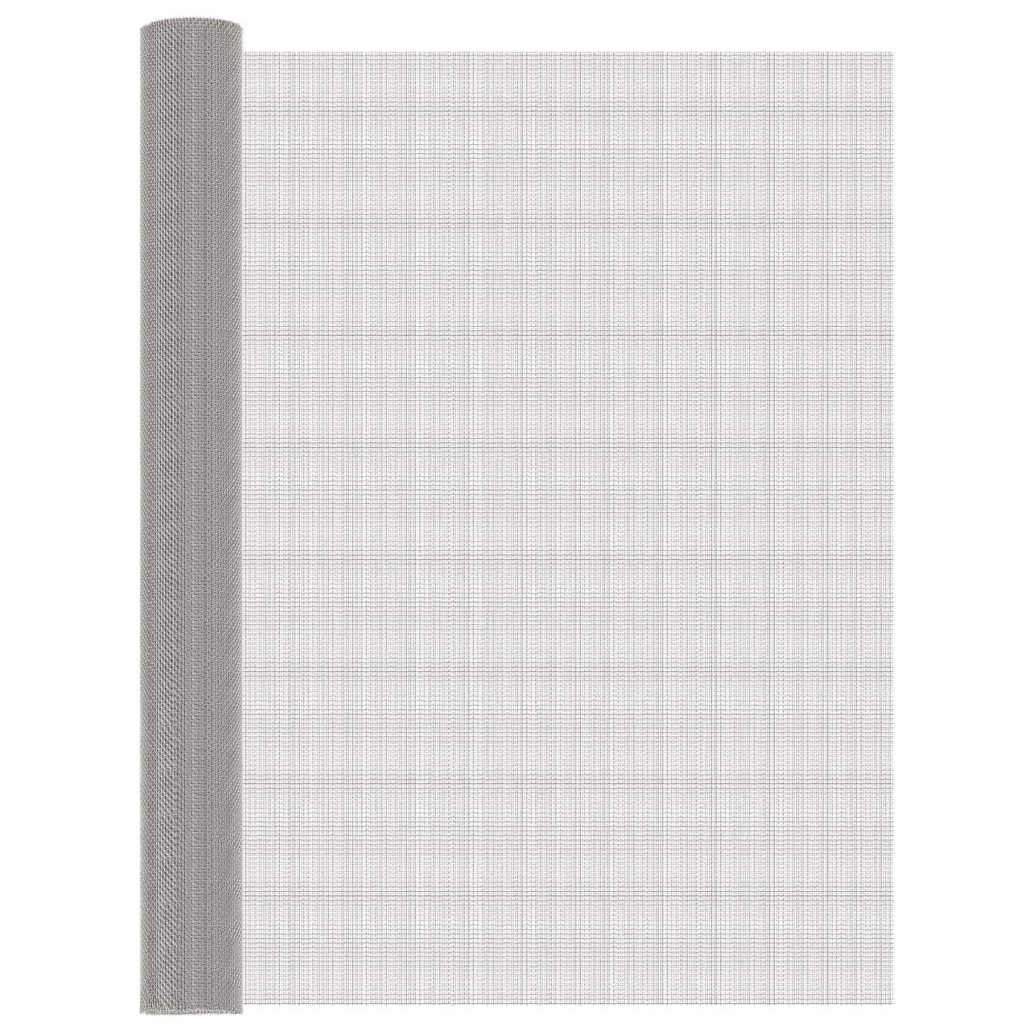 Mesh Screen 100 x 200 cm 8 Mesh Stainless Steel 201 Silver