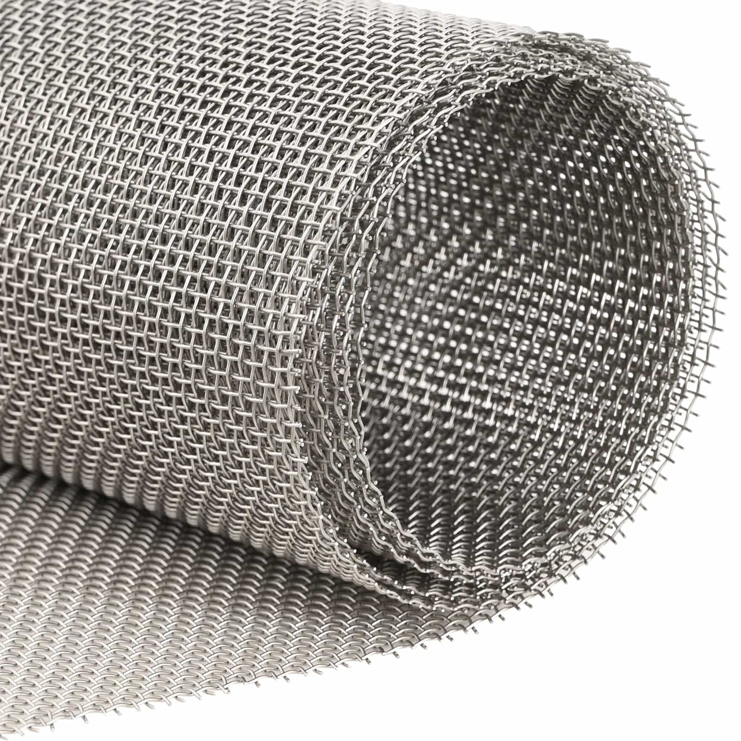 Mesh Screen 120 x 500 cm 8 Mesh Stainless Steel 201 Silver