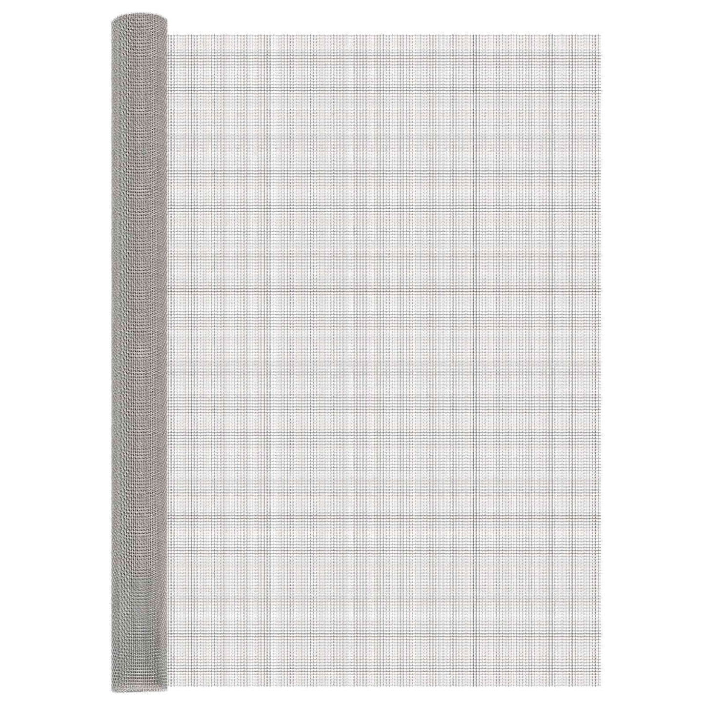 Mesh Screen 120 x 1000 cm 8 Mesh Stainless Steel 201 Silver