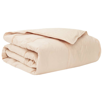 Summer Duvet Beige 135 x 220 cm 100% Natural Kapok