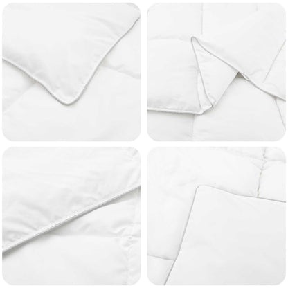 Summer Duvet White 135 x 200 cm Bamboo Fiber