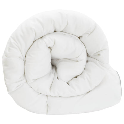 Duvet White 200 x 200 cm Bamboo Fiber