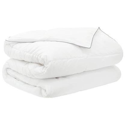 Summer Duvet White 200 x 200 cm Bamboo