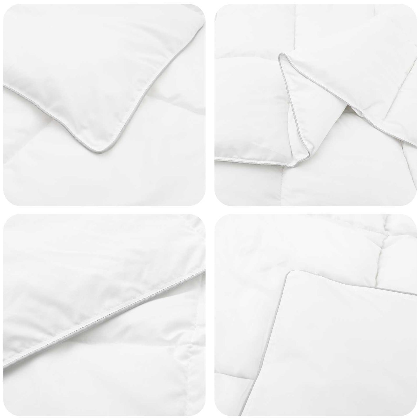 Summer Duvet White 155 x 220 cm Bamboo