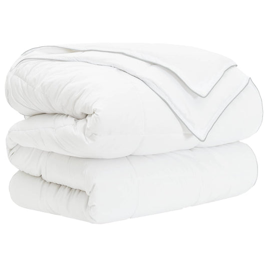 Full Year Duvet White 155 x 200 cm Bamboo Fiber