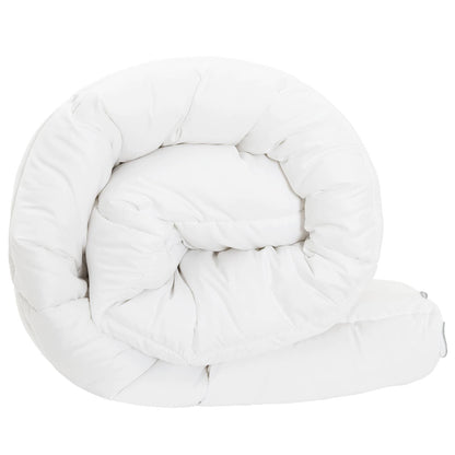 Full Year Duvet White 155 x 220 cm Bamboo Fiber