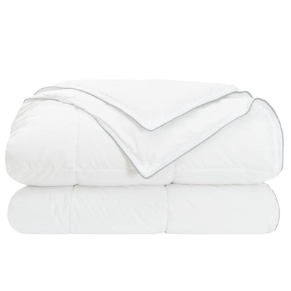 Full Year Duvet White 200 x 220 cm Bamboo Fiber
