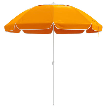Garden Parasol 160 cm 170T Polyester Orange
