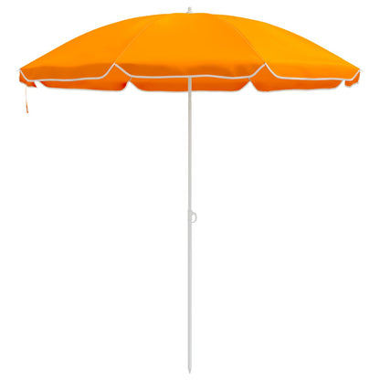 Garden Parasol 240 cm 170T Polyester Orange