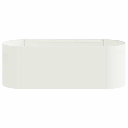 Raised Garden Bed White 120 x 40x 40 cm