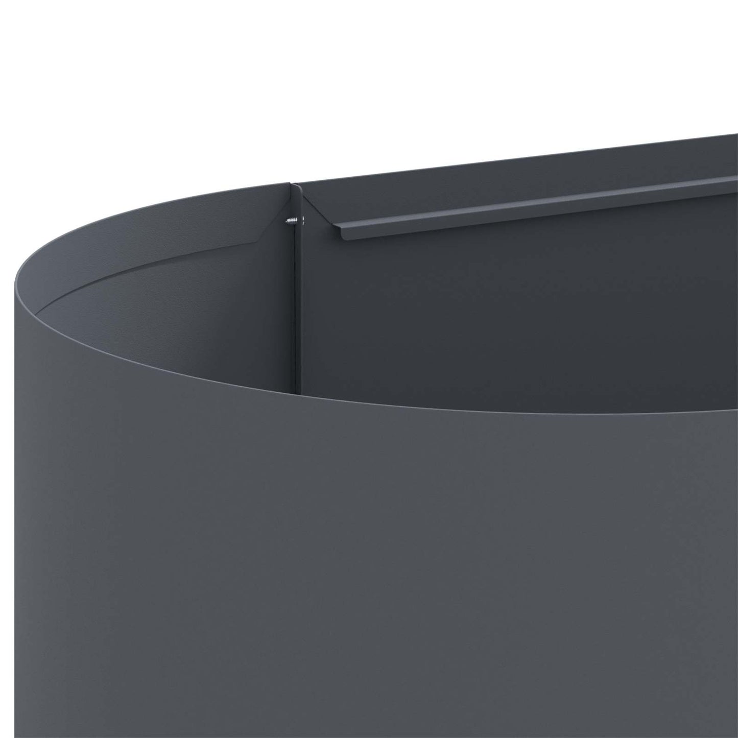 Raised Garden Bed Anthracite 120 x 40x 40 cm