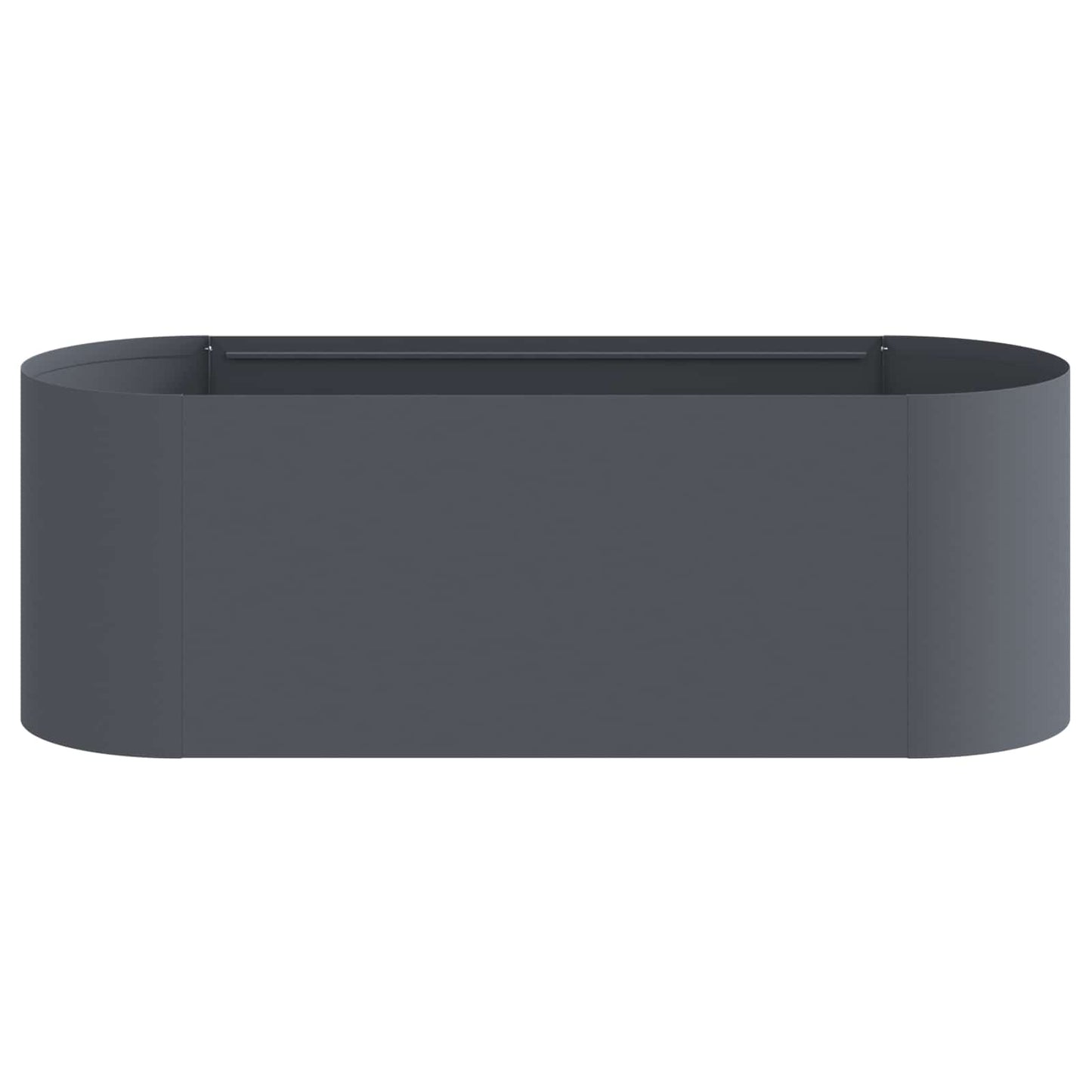 Raised Garden Bed Anthracite 120 x 40x 40 cm