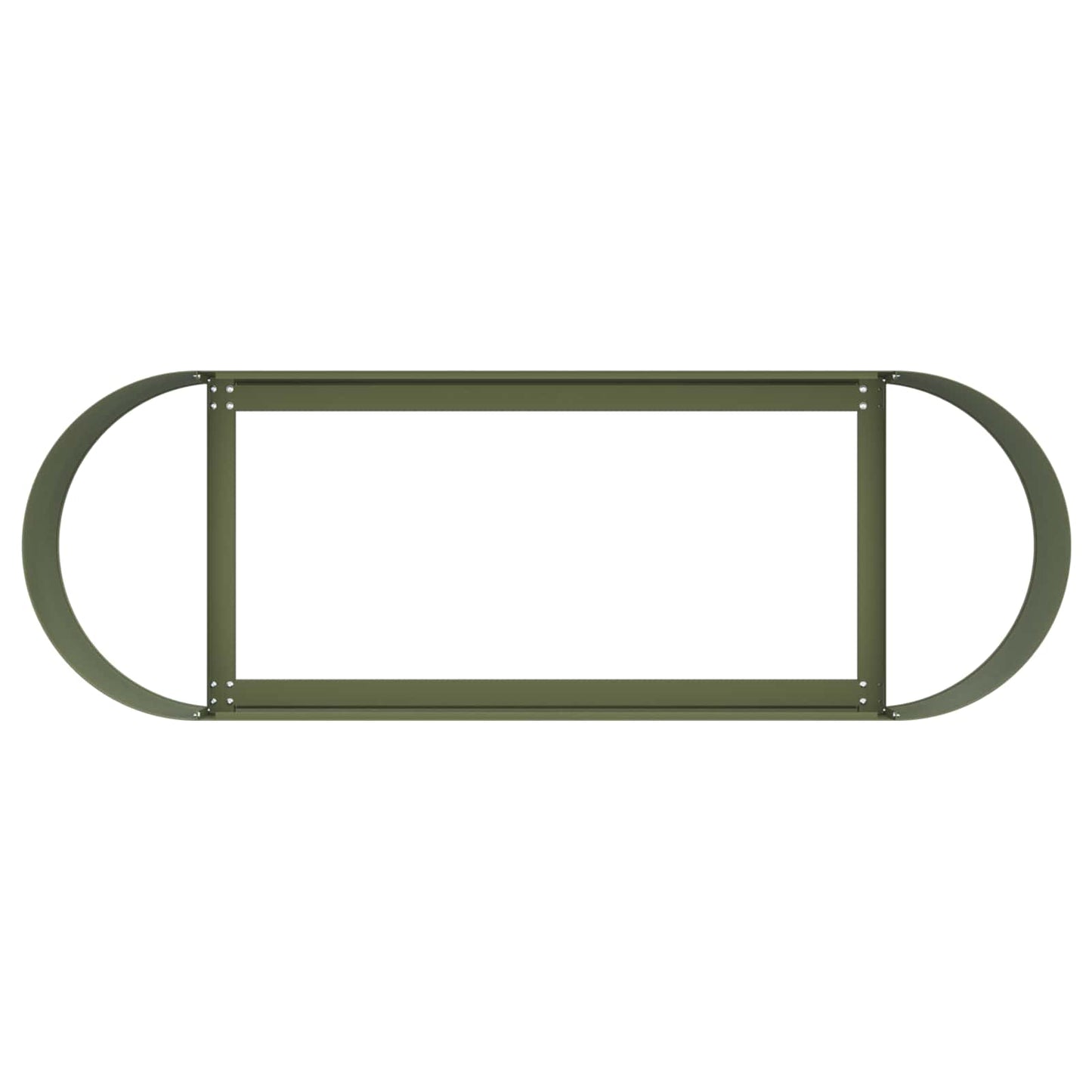 Raised Garden Bed Olive Green 120 x 40x 40 cm
