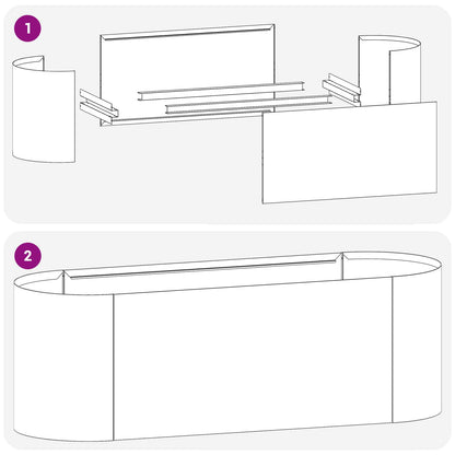 Raised Garden Bed Galvanised Steel 120 x 40x 40 cm