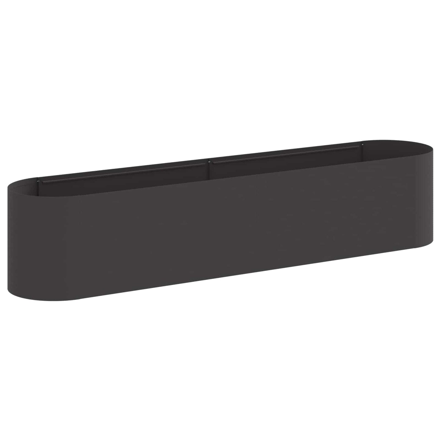 Raised Garden Bed Black 200 x 40x 40 cm