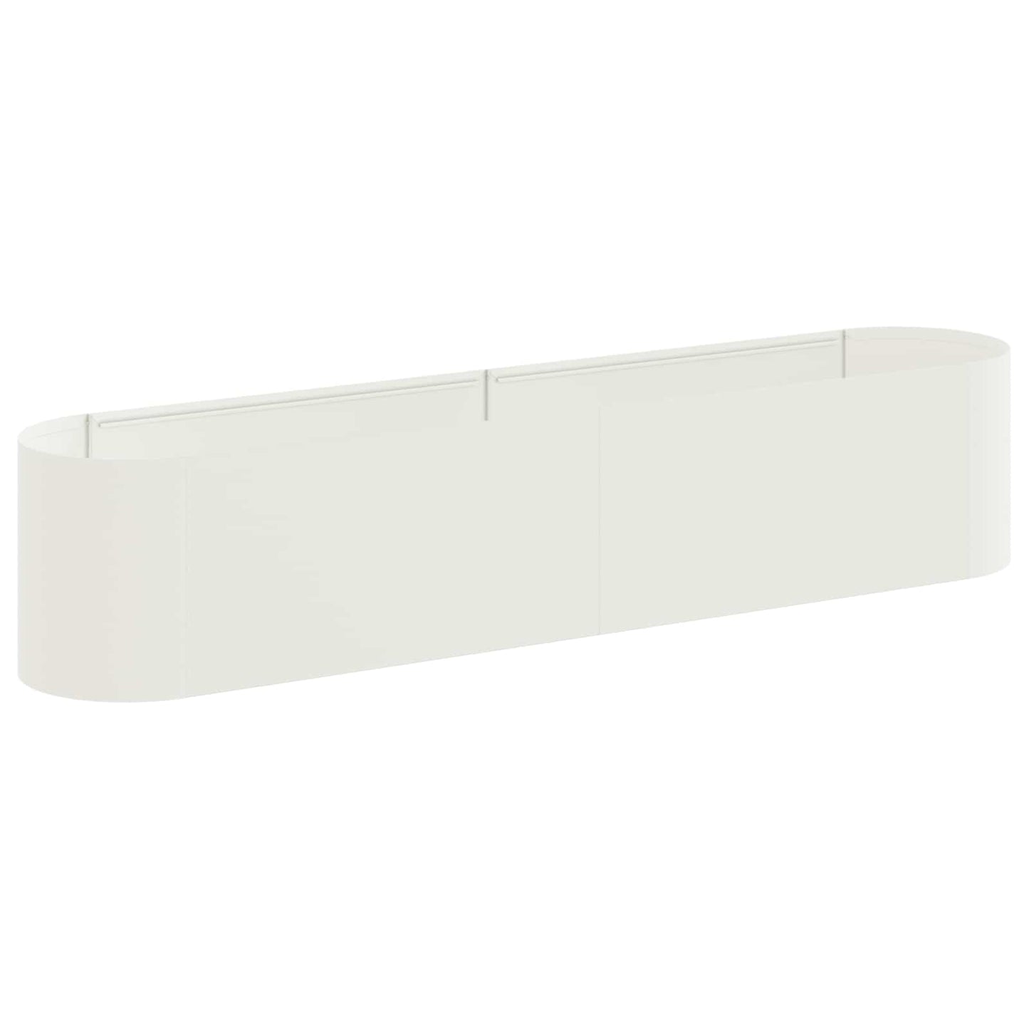 Raised Garden Bed White 200 x 40x 40 cm