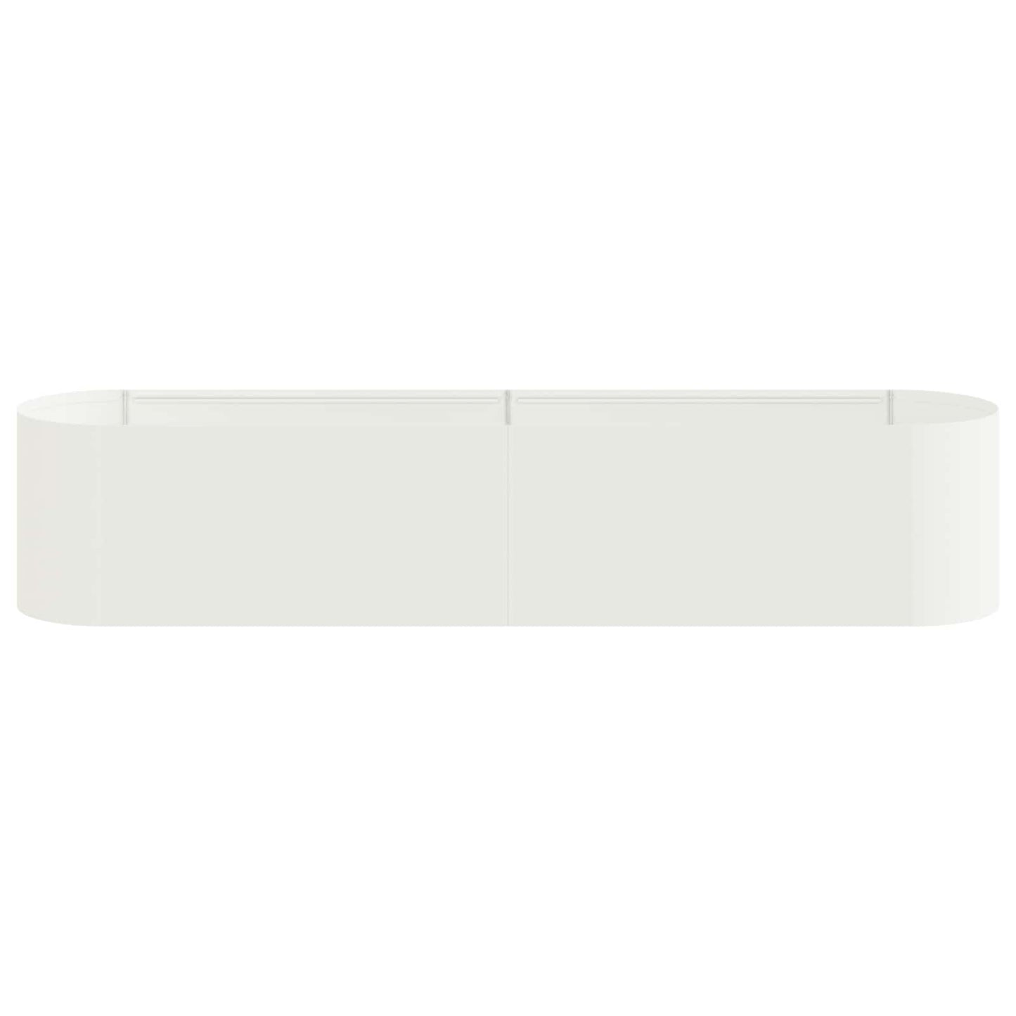 Raised Garden Bed White 200 x 40x 40 cm