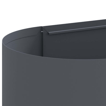 Raised Garden Bed Anthracite 200 x 40x 40 cm