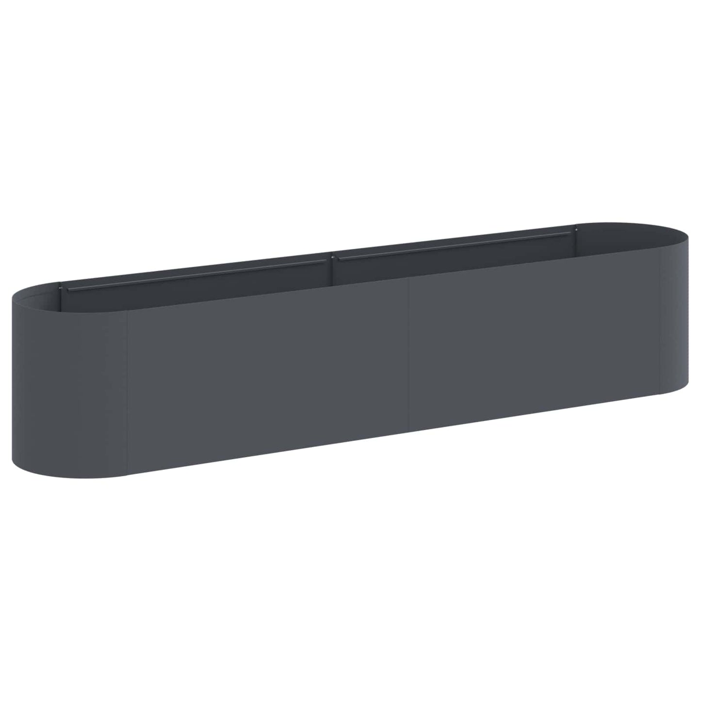 Raised Garden Bed Anthracite 200 x 40x 40 cm